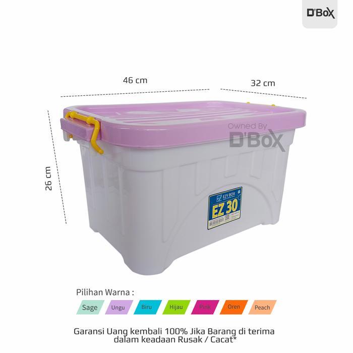KlikRumah [obral] Box Container Besar Plastik CB 150 Liter Kotak Serbaguna untuk Penyipanan 130 100 