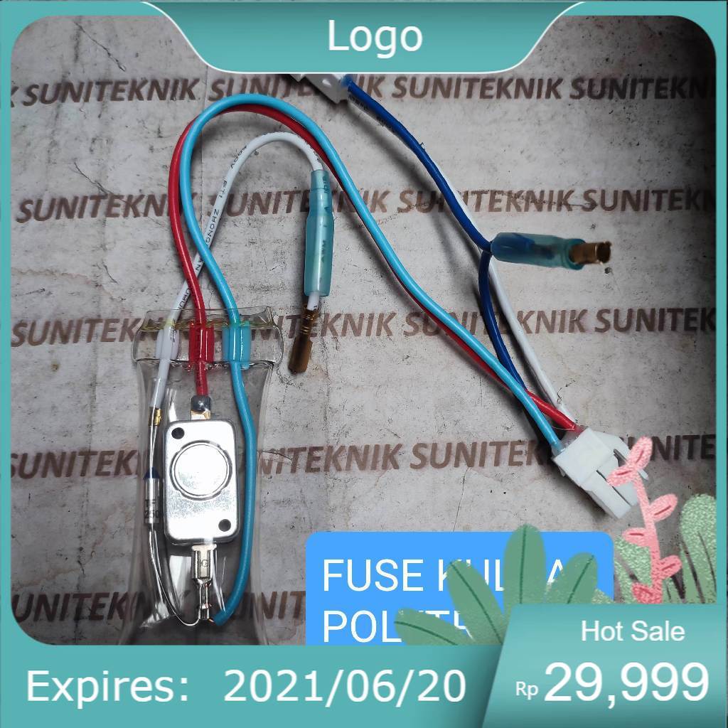 DEFROST FUSE KULKAS POLYTRON 3 KABEL 2 PINTU