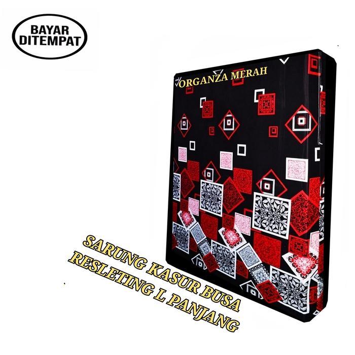 Sprei Resleting No 1 Size 180x200cm Tebal 10-40cm - Sarung Kasur Busa Resleting Seprai - Kode 03, 10