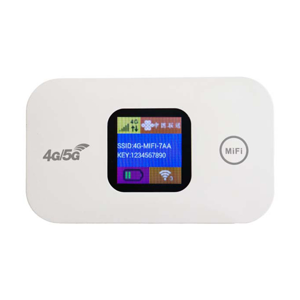 4G LTE Portable Router Sim Card Slot Mini Outdoor Hotspot 2100mAh Portable Network Hotspot Device Co