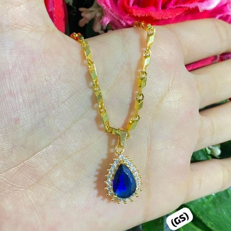 Kalung Koin Dewasa Titanium Bismuth & Magnet