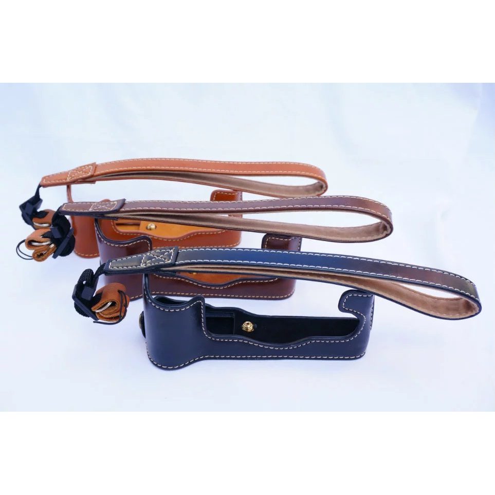 Fashional New Hard Camera Half Body Set Case For FujiFilm Fuji XT1 XT1 PU Leather Bag Cover Accessor