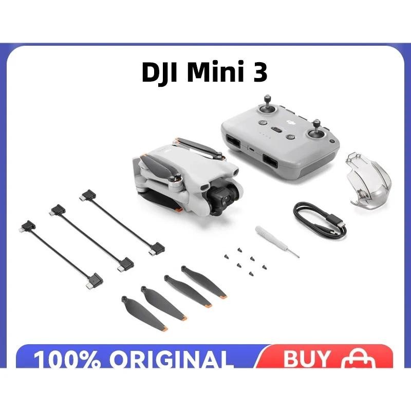 Drone DJI Mini 3 Saja / RC-N1 / RC Fly More Combo Drone Mini Lipat Video 4K HDR 99% Baru DJI Mini Dr