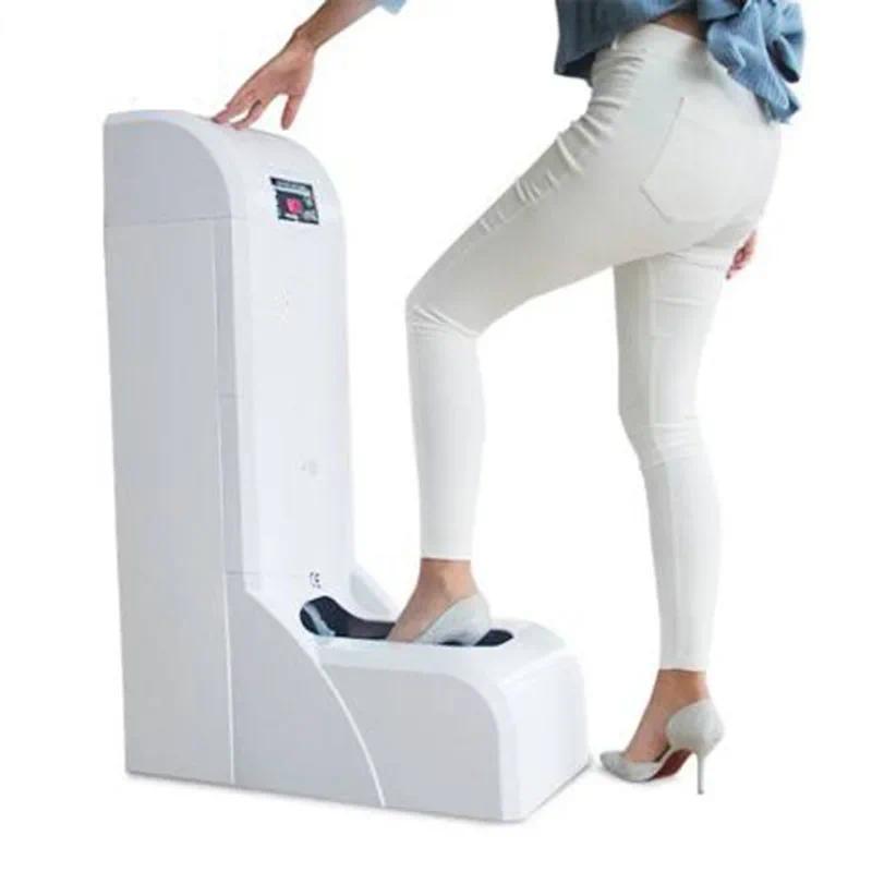 New Automatic Shoes Cover Machine Household Stepping sposable Booties Maker Shoe Film Machine Smart 