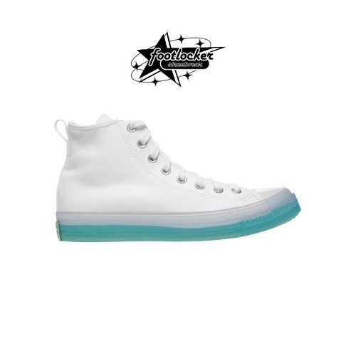 Sepatu Converse  chuck taylor all star cx black ice hi white enamel mint     Unisex