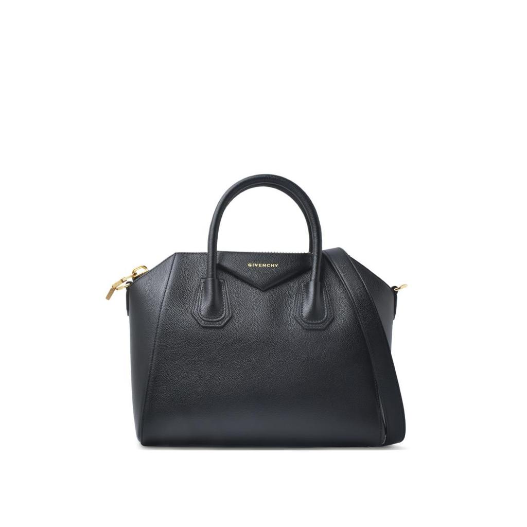 Antigona small shoulder bag grained leather