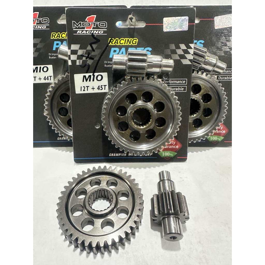 Gigi rasio mio fino mio smile mio sporty mio karbu  ratio gear moto 1 RACING ukuran 14-40 14-41 14-4