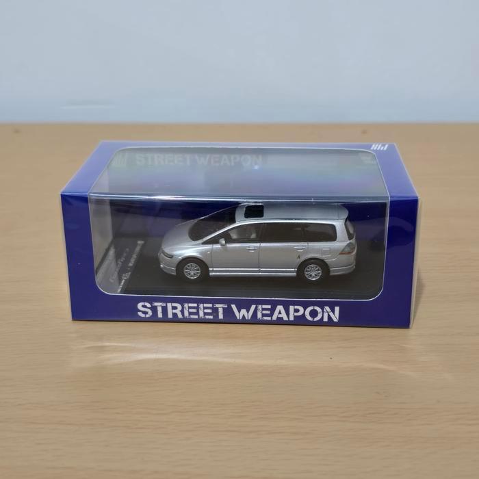 Street Weapon Ghost Player Odyssey Silver Diecast Koleksi Mobil Mainan Mini Scale 1/64 Hot Wheels La