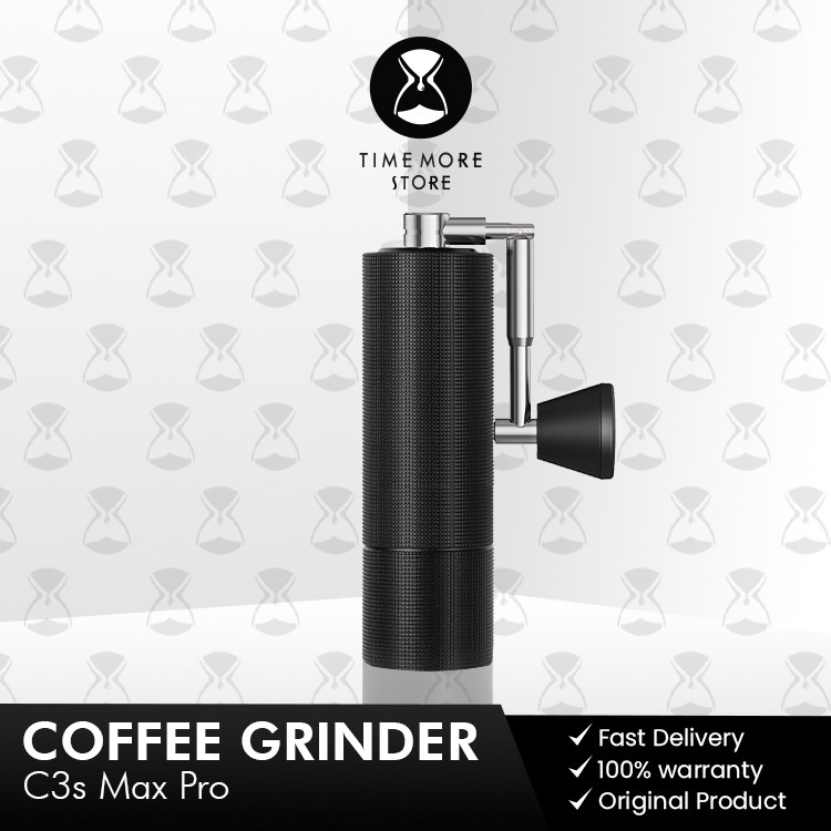 Timemore Chestnut C3S MAX PRO Coffee Grinder Black White S2C Burr Grinder Kopi