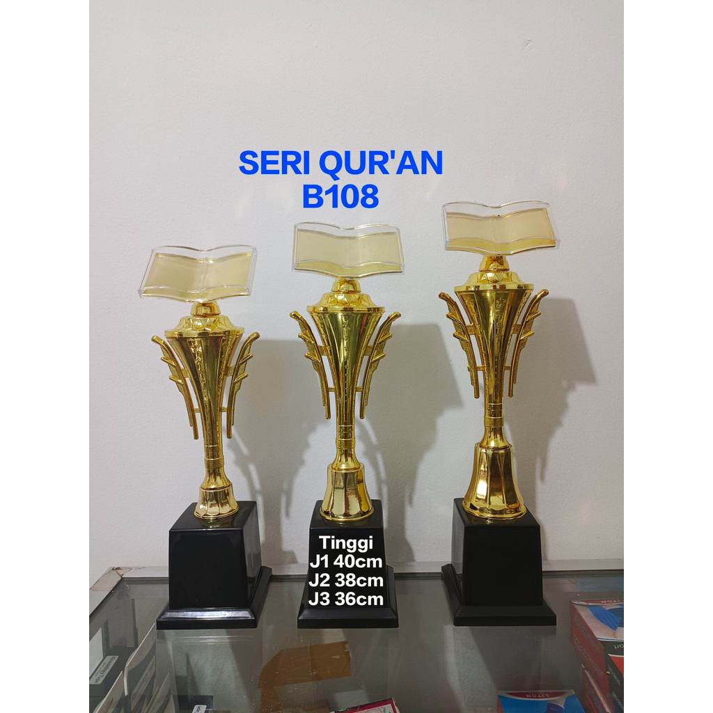 PIALA CUSTOM QURAN PIALA AL QURAN PER 1PCS JUARA 1