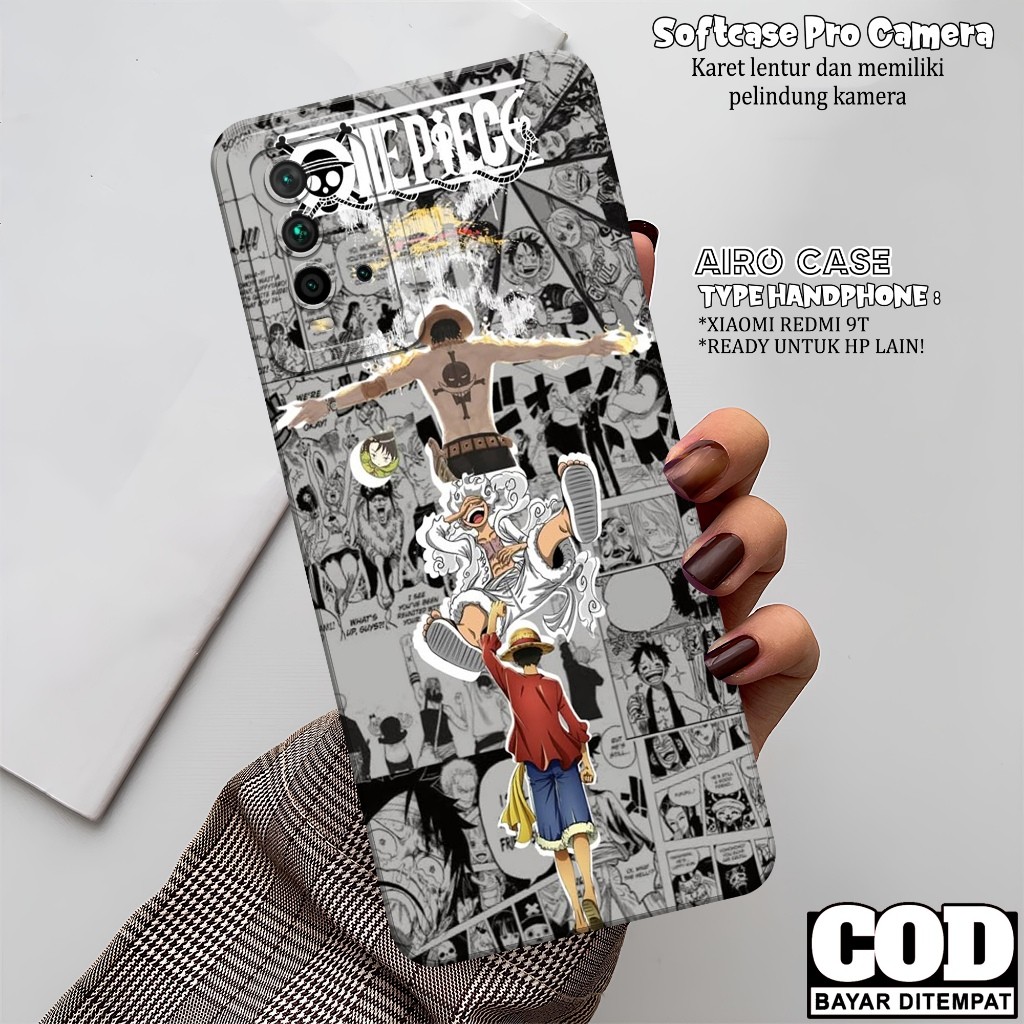 Case Xiaomi Redmi 9T Terbaru - Softcase Xiaomi Redmi 9T - Fashion Case ANIME - Casing Xiaomi Redmi 9