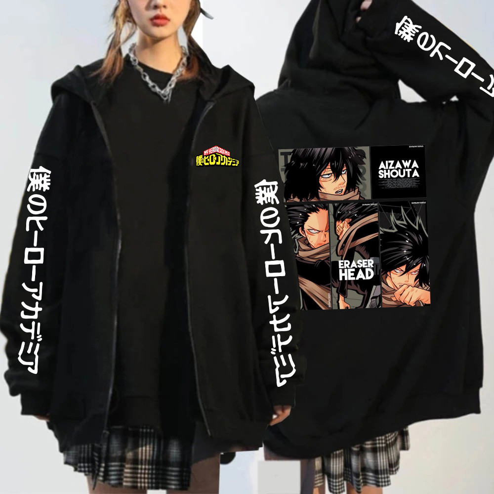 Shouta Aizawa My Hero Academia Japan Anime Hoodies Boku no Hero Academia - Shouta Aizawa manga