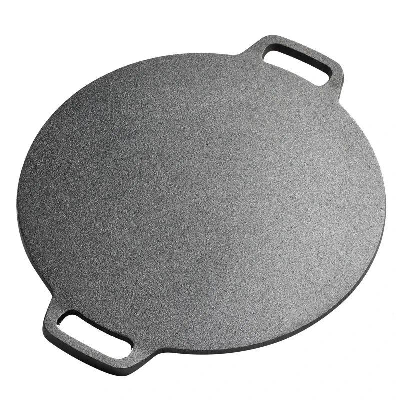 Coarse grain griddle Pancake pans Uncoated pan tool Pancake pot Fried steak pan Thickened cast iron 