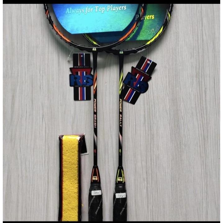 Raket Bton NEW COLOUR RS POWER SMASH/MAX/RALLY/PURE NEO II  - smash neo II, batang+grip