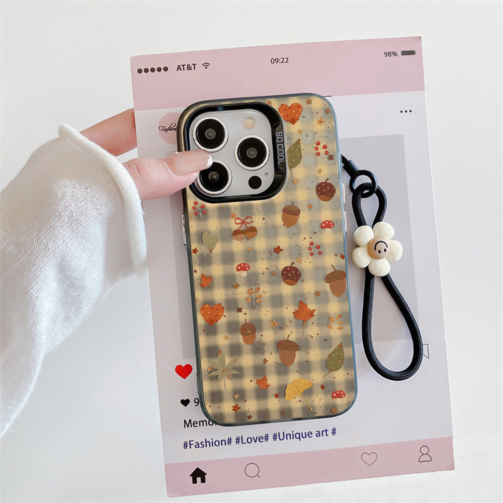 Casing HP Untuk iPhone 16 11 12 13 14 15 pro xs XR 14 plus pro max 7 8 6 7+ 8+ 6+ Xs Max Casing moti