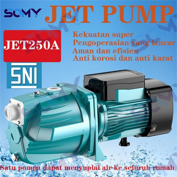 Pompa Air semi Jet pump 250A Pompa Air dorong sumur dangkal