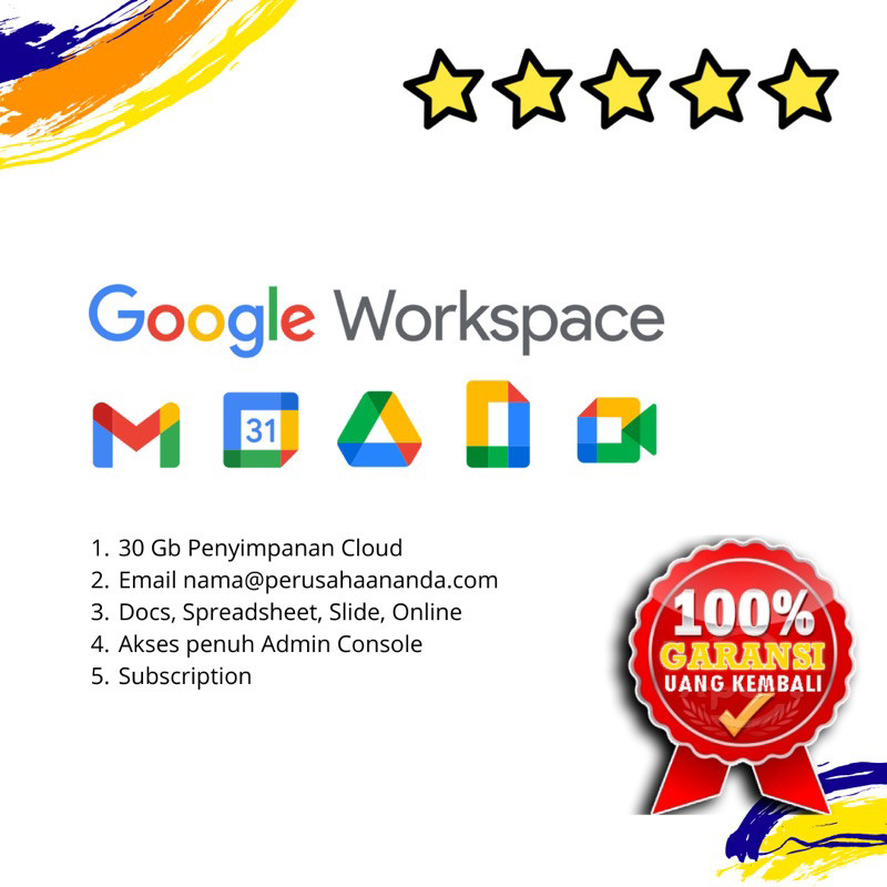 GOOGLE WORKSPACE/GSUITE ORIGINAL SUBSCRIPTION