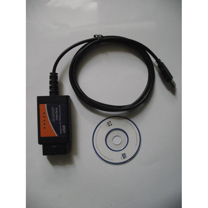 Car agnostic test line ELM327 USB OBD2