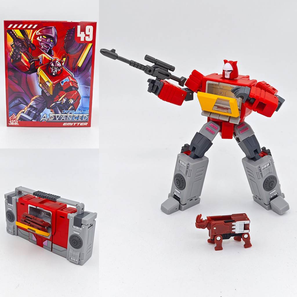 Transformation MFT MF-49 MF49 Blaster Emitter Recorder Model Pocket War MechFans Mini Action Figure 
