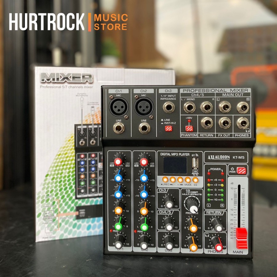 Mixer AXL Audion KT M5 5 Channel