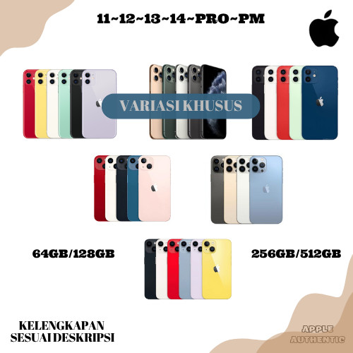 iphone mulus 14 13 12 11 pro max bisa live & game second minus 64/128/256/512gb original fullset pm