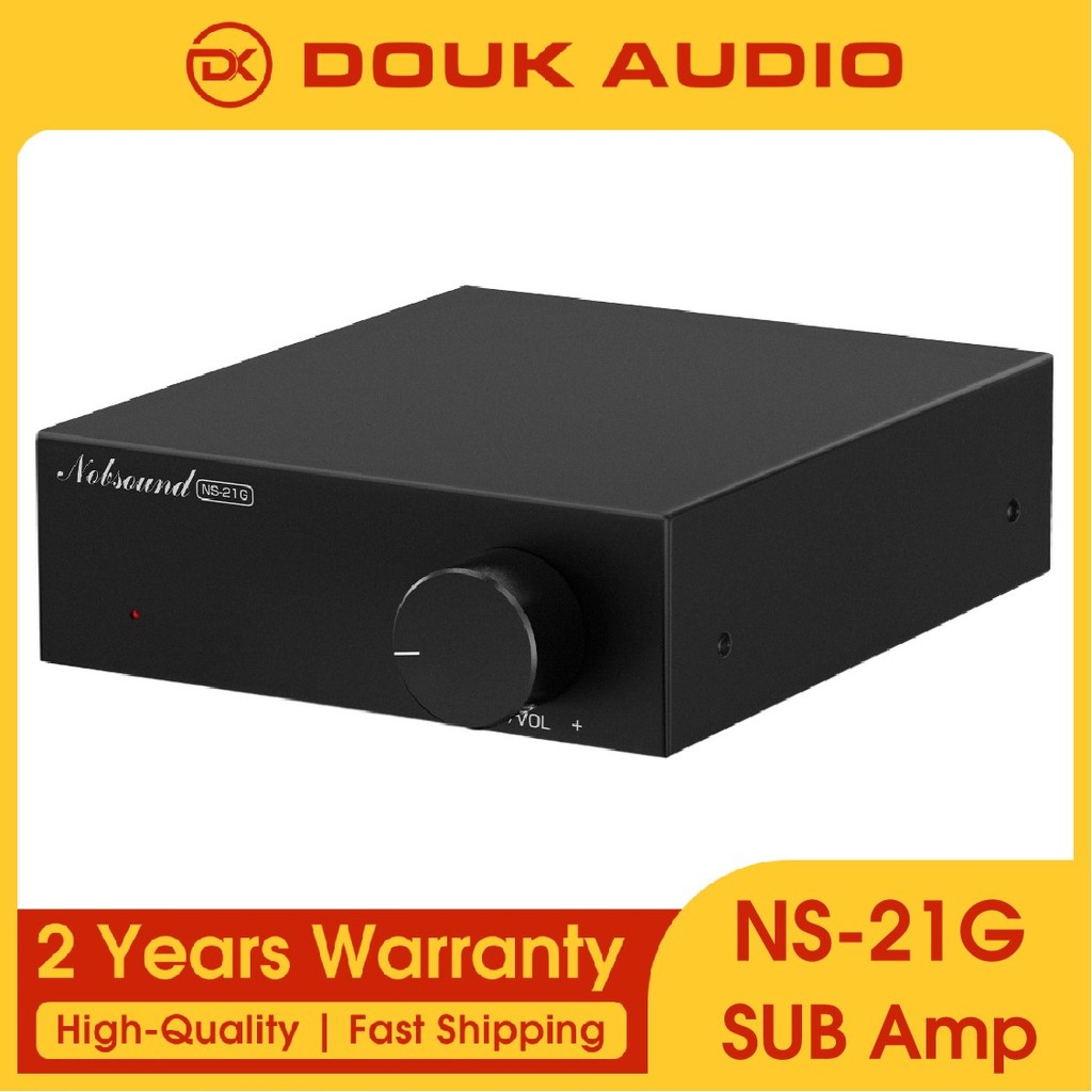 Douk Auo NS-21G Mono annel Subwoofer Amplifier HiFi Mini Auo Monoblock Amp for Bass Shaker
