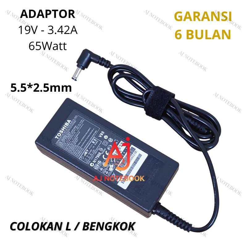 Adaptor Charger Toshiba Satellite P845 P800 P875 P840 P850 P855 -AJNB