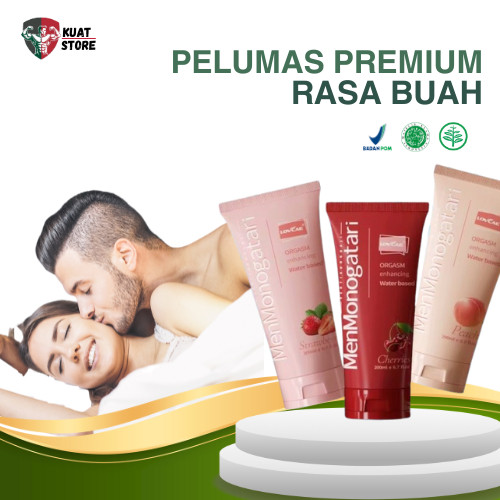 ~BIBARA~ Pelumas / Pelicin Love Monogatari Silk Touch Water Based Lubricant 200ml