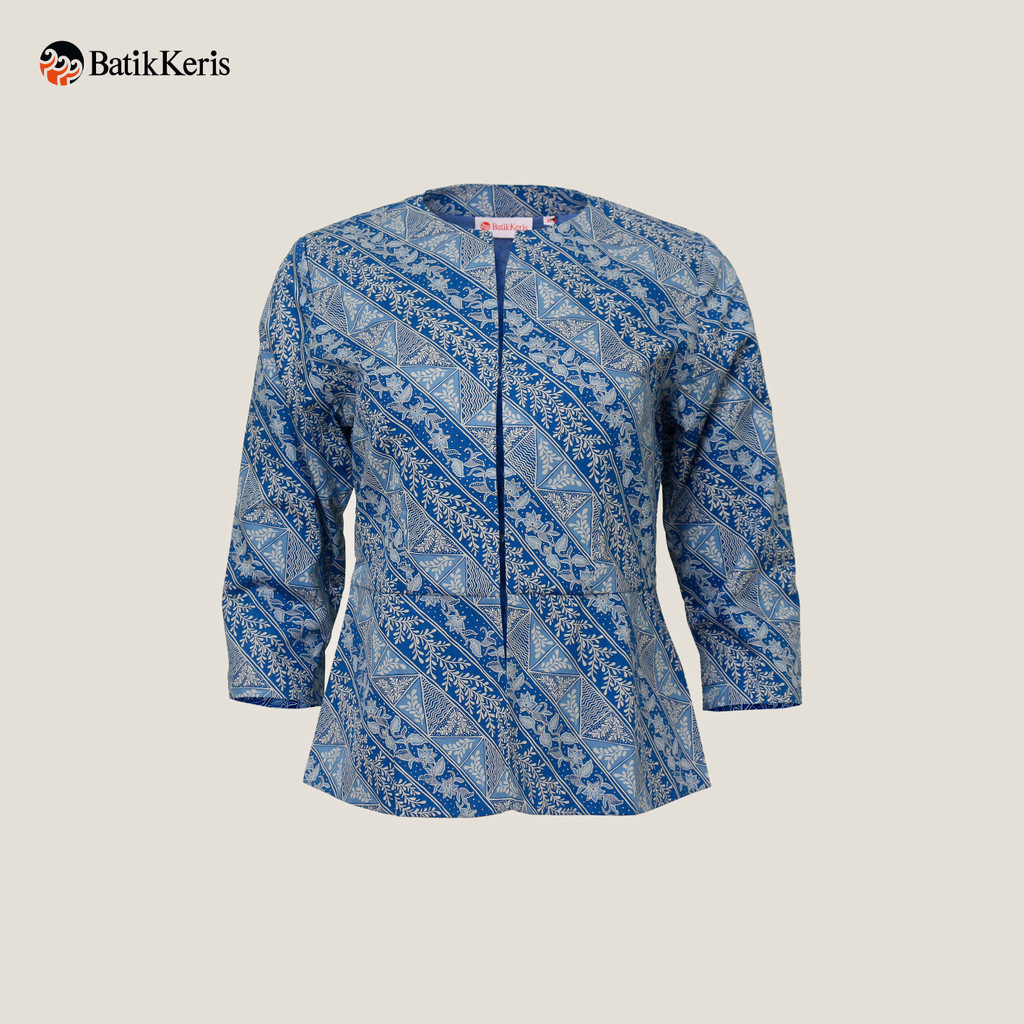 Batik Keris Outer Lengan 3/4 Motif Keris Sekar Lereng