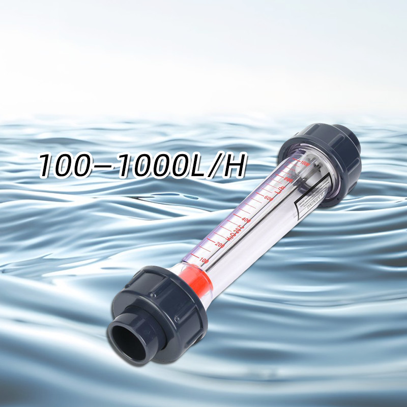 Rotameter Cairan/Water Flow Meter LZS-15D 100-1000 L