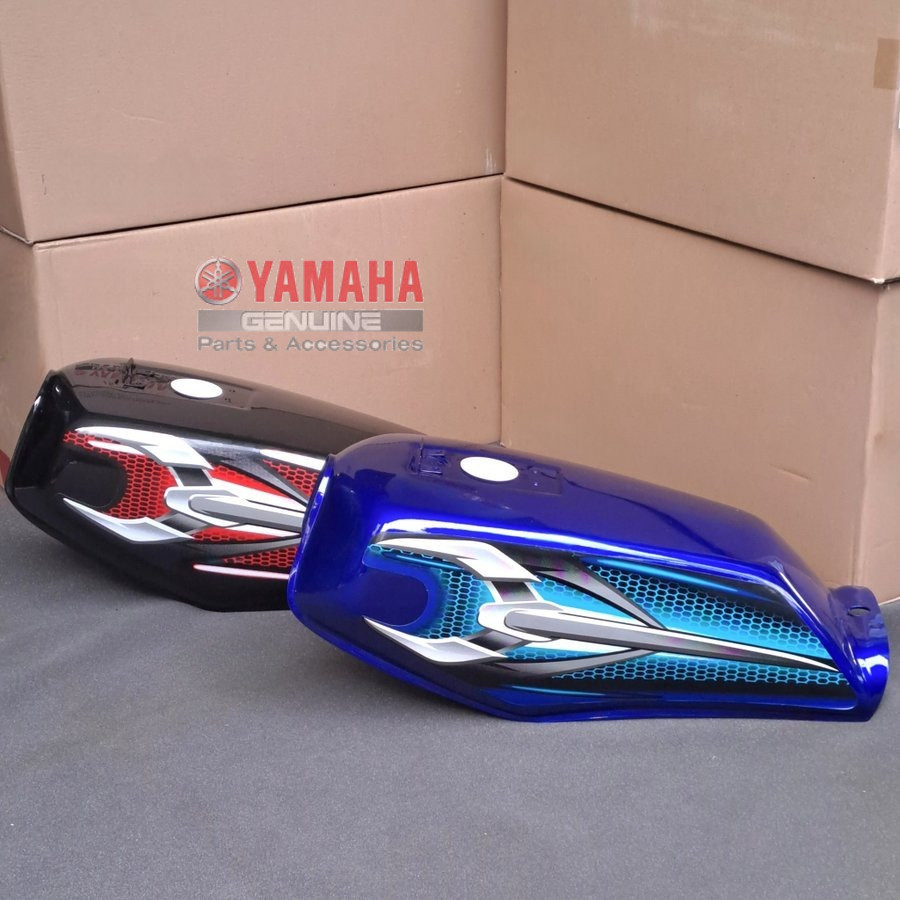 TANGKI RX KING STRIPING SET BIRU DAN HITAM  2007 TANGKI RX KING STRIPING SET HITAM DAN BIRU 2007