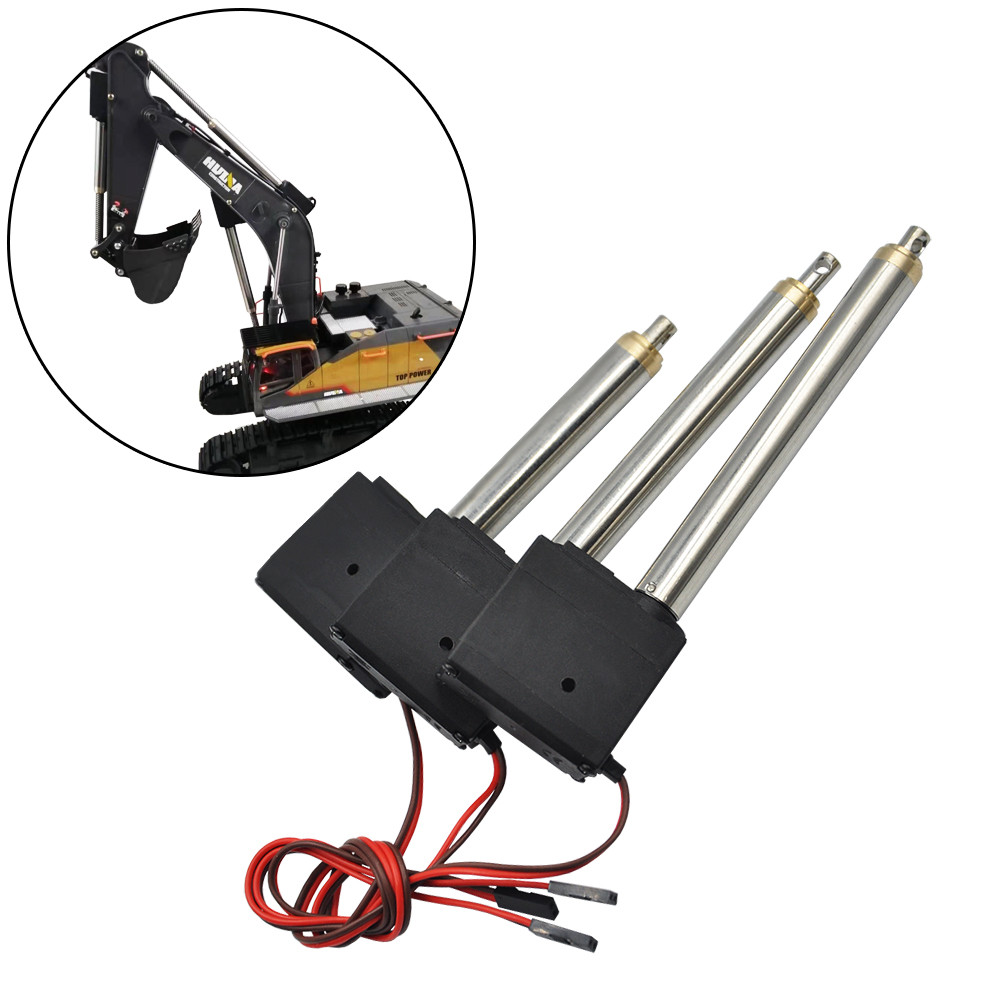 HUINA 1592 Y Upgrade Arm Driving Servo Part For 592 RC Crawler Car 22CH 1:14  RC Alloy Excavator Met