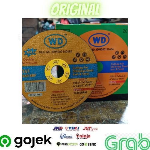WD Cutting Disc 4" T41 WA60 SBF isi 20 pcs