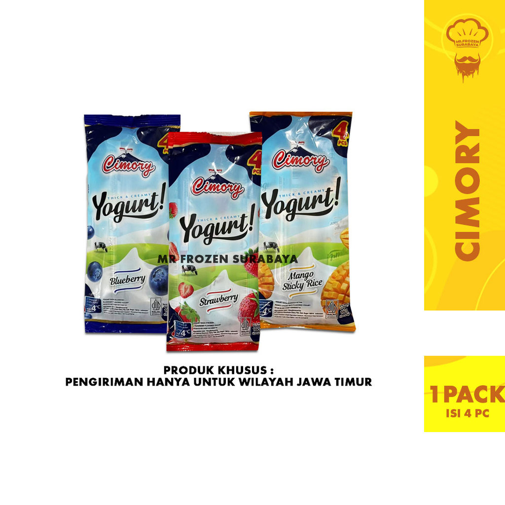 Cimory Yogurt Stick Kemasan 1 Pack Isi 4 pcs