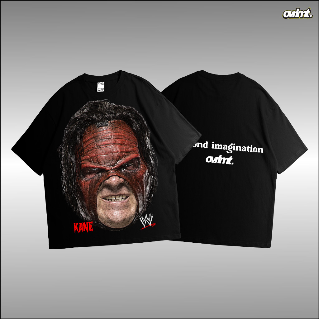 COD T-SHIRT OVERLIMIT KOLABORASI KING ABDI | KANE | KAOS | WWF | WWC | SMACKDOWN |OVERSIZE | STREETW