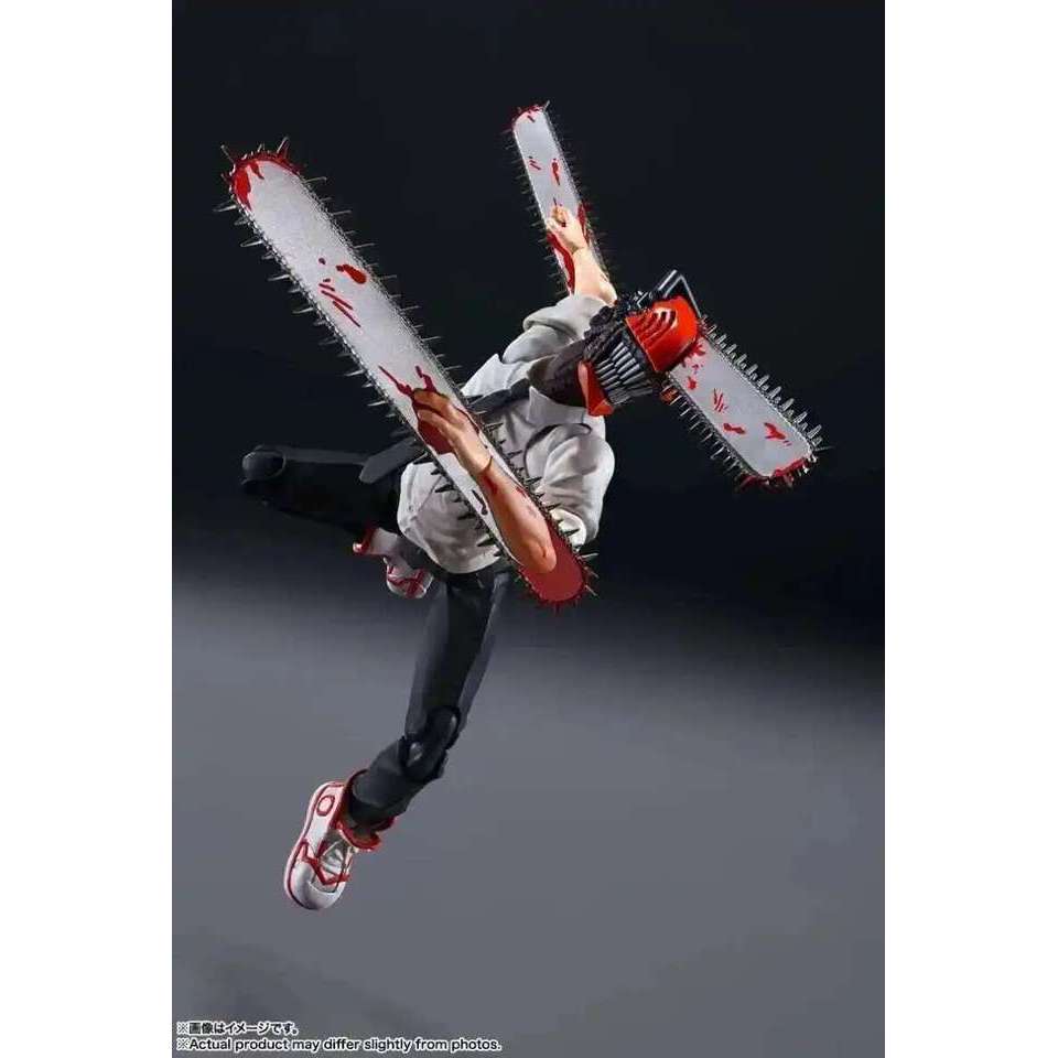In SHFiguarts NEW Stock SHF Makima Denji Power Chainsaw Man SAMURAI SWORD Action Figure PVC Collecti