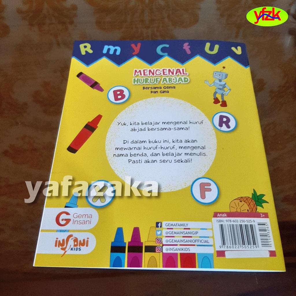 Buku Mengenal Huruf Abjad - Mengenal Huruf Abjad