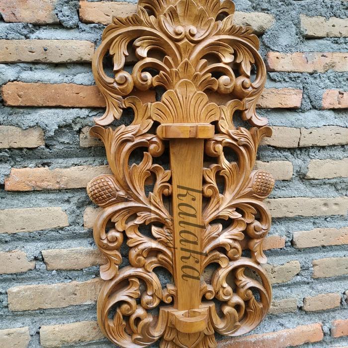 blawong keris / ukiran / kayu jati