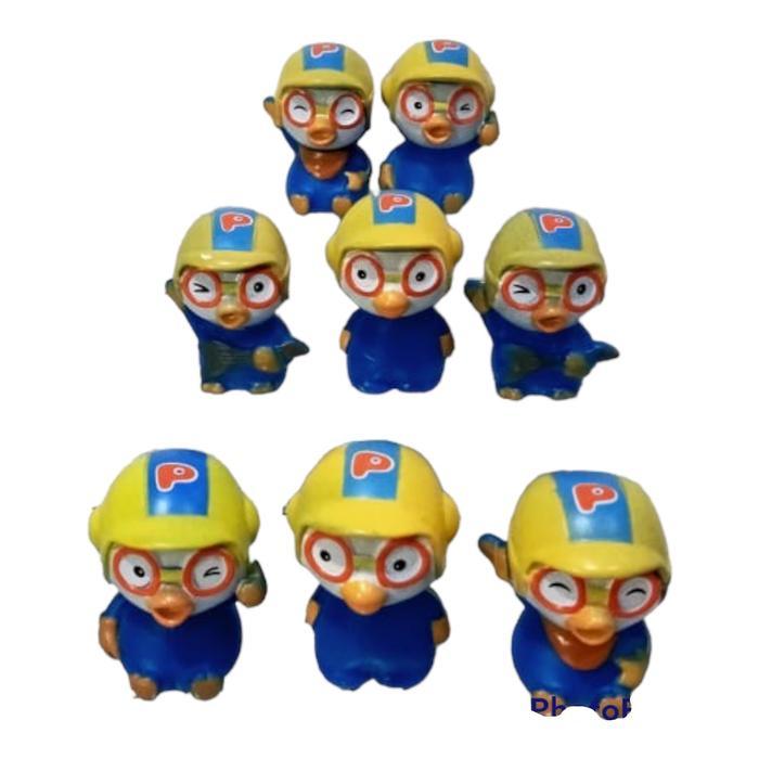 ACTION FIGURE PORORO & FRIENDS SHINCHAN DORAEMON PAW PATROL VACUM SET 8 / 10 / 12 TOPPER CAKE MAINAN