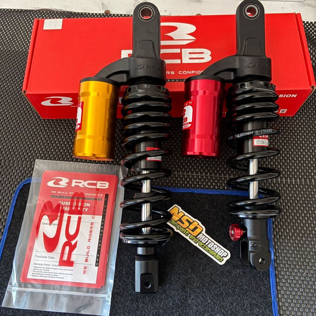 Shock Belakang Rcb MB-2 MB-2 Plus 305mm 330mm Mio Beat Vario Scoopy Genio Fino Soul