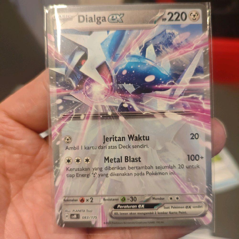 Dialga EX SVM 083/175 TCG pokemon Indonesia