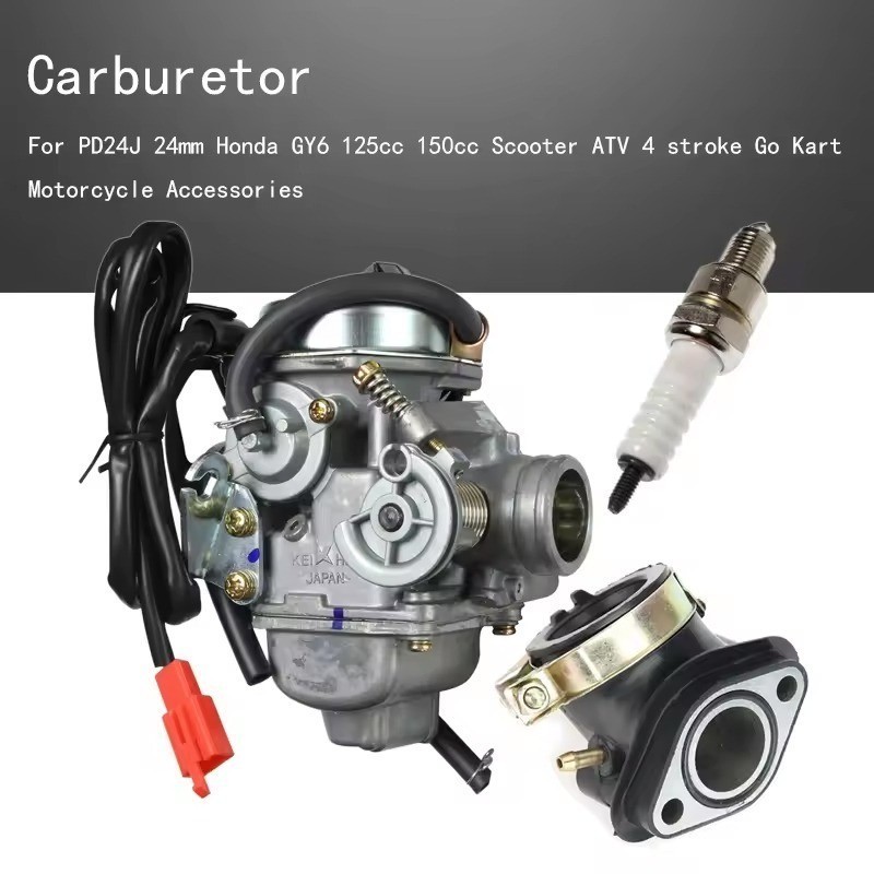 PD24J Karburator Cocok Untuk Model Kendaraan Kymco, Haomai ATV, Mobil Pasir, Sepeda Motor Motorcycle
