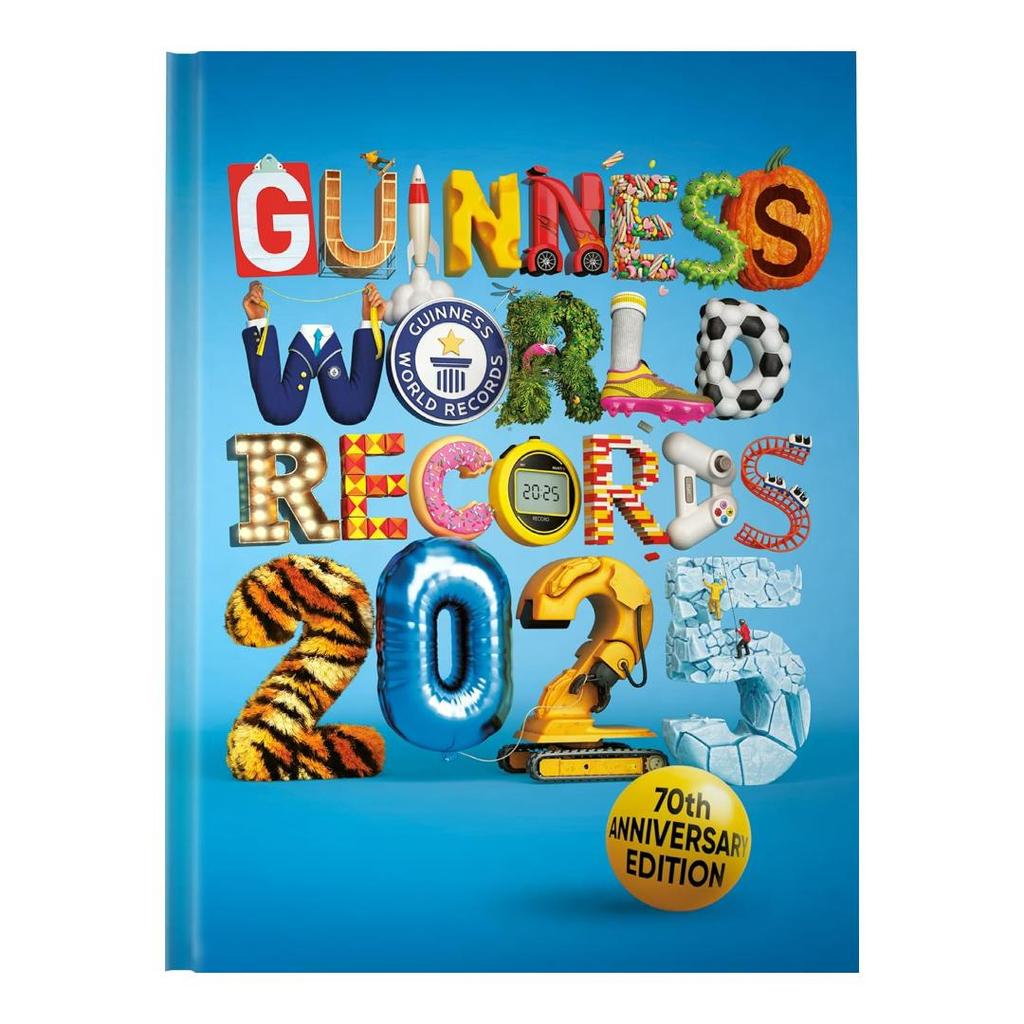 Guinness World Records 2025 (Hardcover) by Guinness World Records
