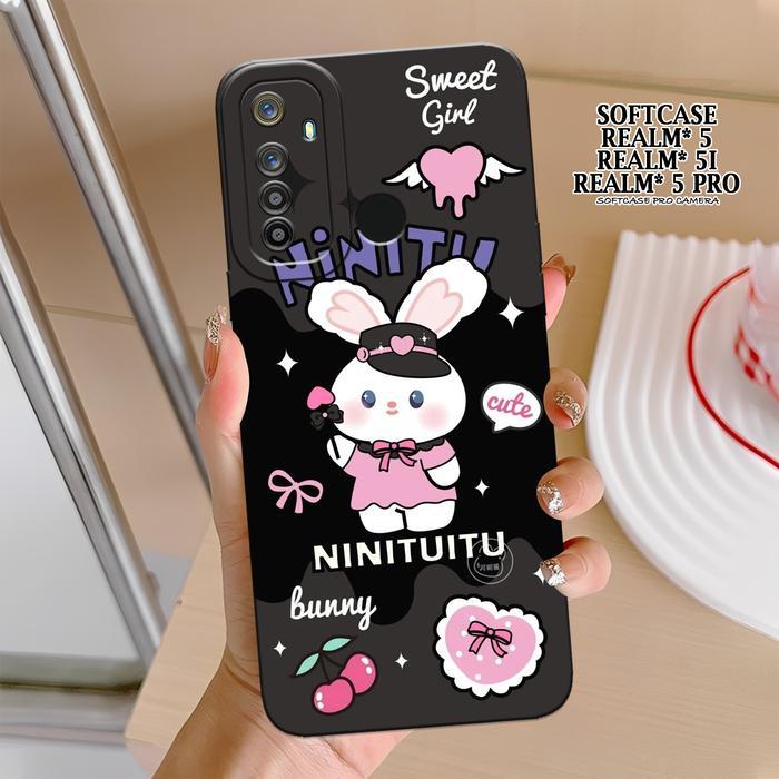 Case Realm* 5/5i/5 Pro Terbaru - Fashion Case Lucu - Casing Realm* 5/5i/5 Pro - Silikon Pro Camera -