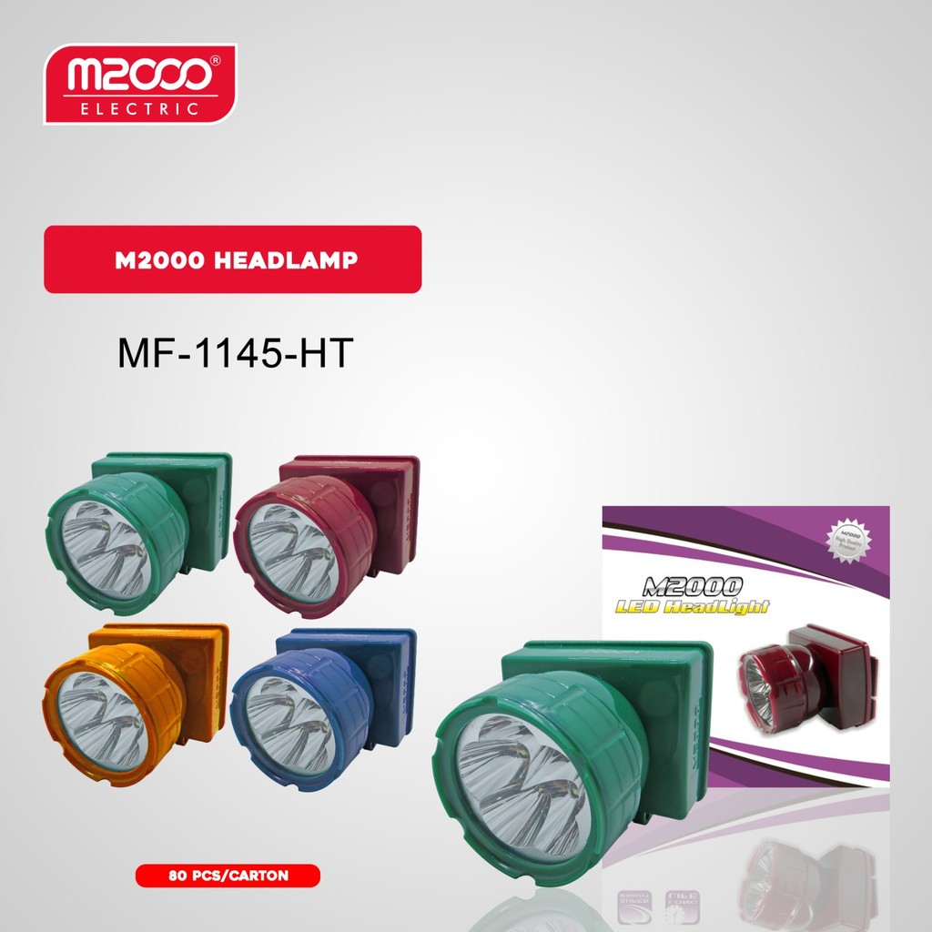 M2000 Senter Kepala / Senter Hiking / Senter Outdoor /  MF-1145 HT