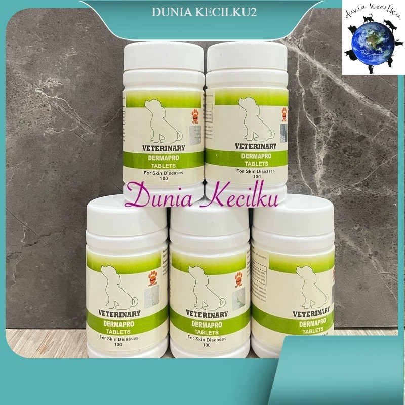 Dermapro Puppy Raid All Obat Gatal Jamur Anak Anjing Dermatitis Masalah Kulit 1 Botol isi 100