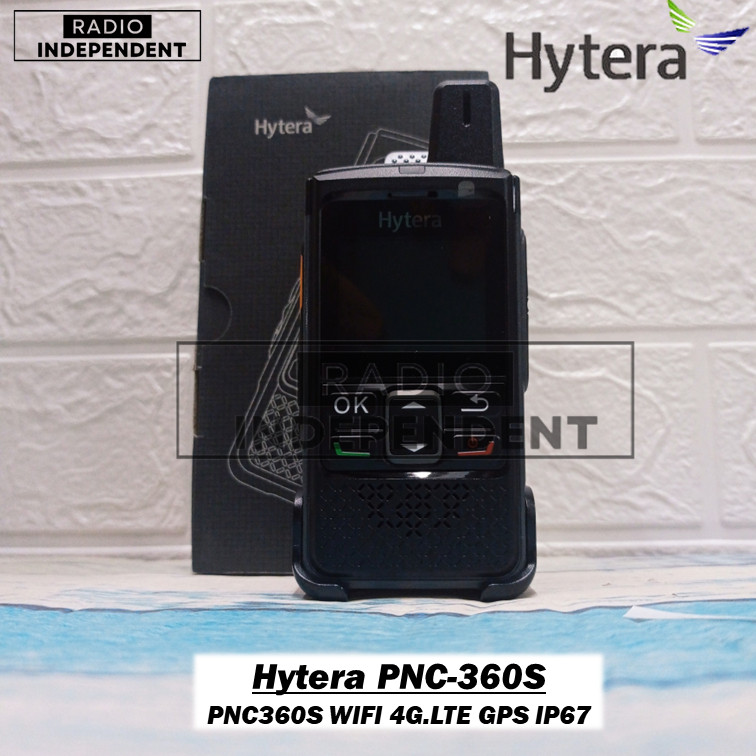 HT POC Hytera PNC360S Wifi 4G LTE GPS IP67 ORI Garansi PNC360 PNC 360 plus Akun walkiefleet permanen