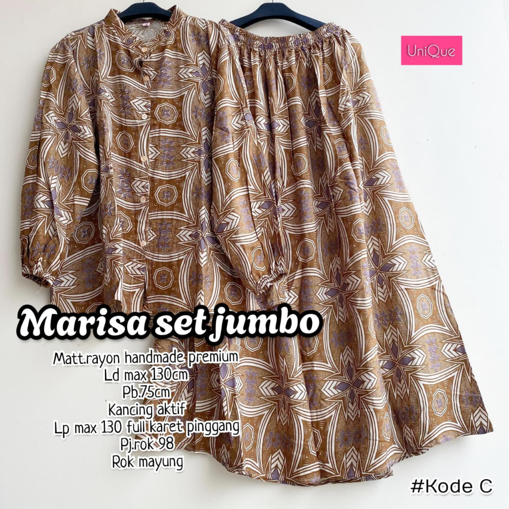 0412   MARISA SET JUMBO by UNIQuE