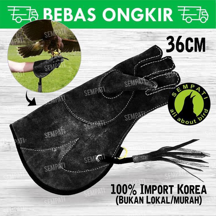 Pawonku8 GLOVE FALCONRY KULIT SARUNG TANGAN BURUNG ALAP GLVK