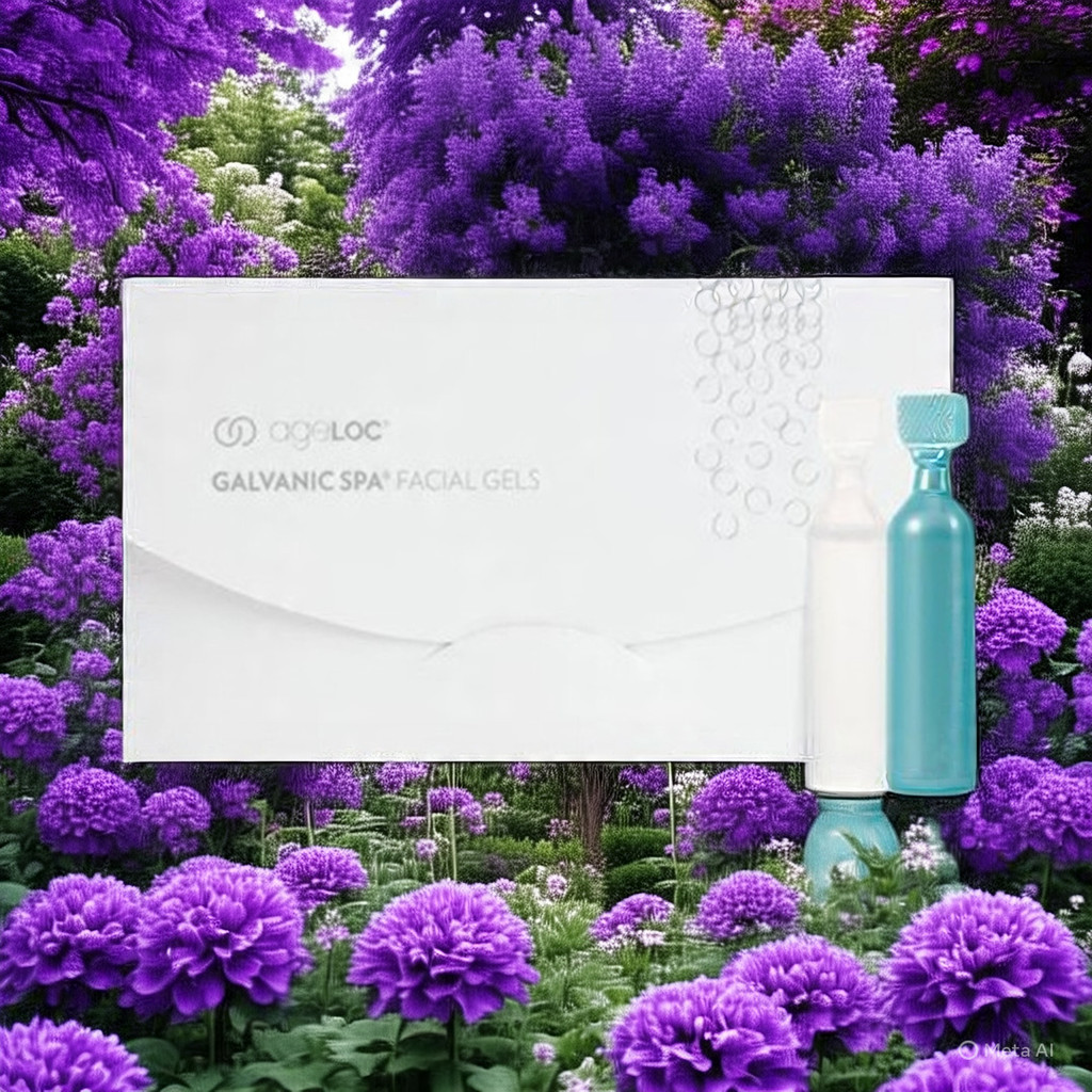 ageLOC Galvanic Spa Facial Gels 4 Set x 11ml Perawatan Wajah Firming Lifting Mengencangkan Kulit